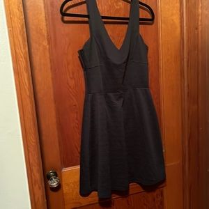 Hollister Little Black Dress Jersey Knit Size Large